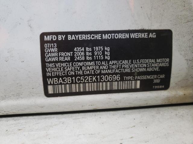 WBA3B1C52EK130696 | 2014 BMW 320 I