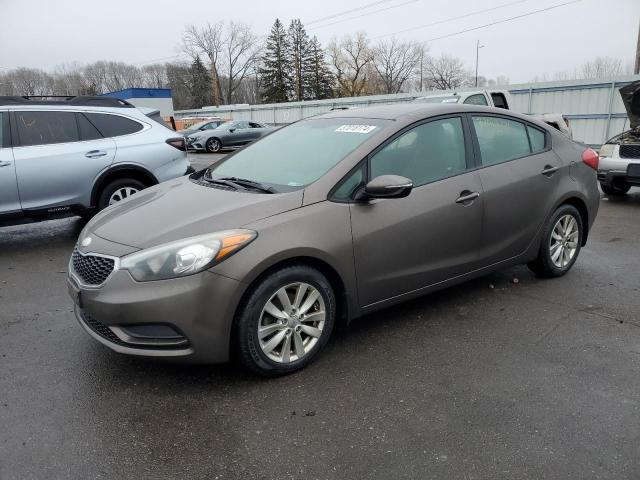Vin: knafx4a62e5133866, lot: 37018174, kia forte lx 20141