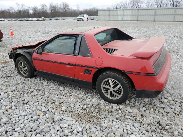 1986 Pontiac Fiero Se VIN: 1G2PF3797GP203489 Lot: 40913694