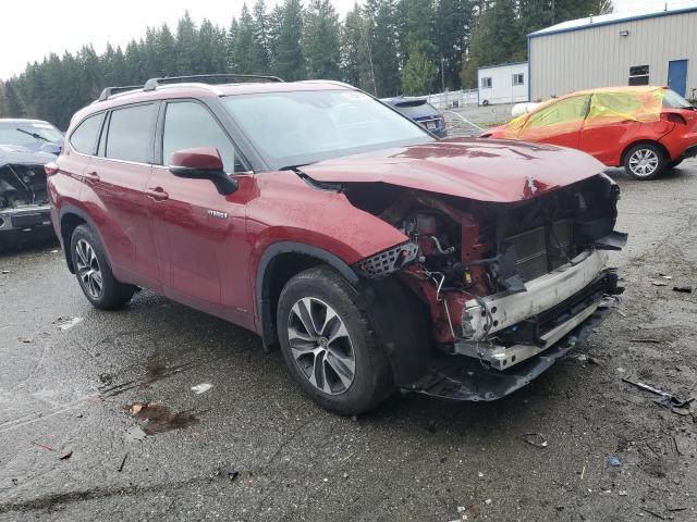 VIN 5TDGBRCH8MS531514 2021 Toyota Highlander, Hybri... no.4