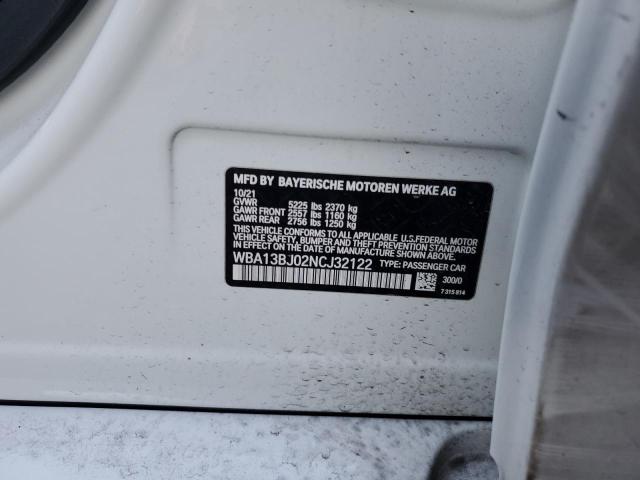 2022 BMW 530 XI - WBA13BJ02NCJ32122