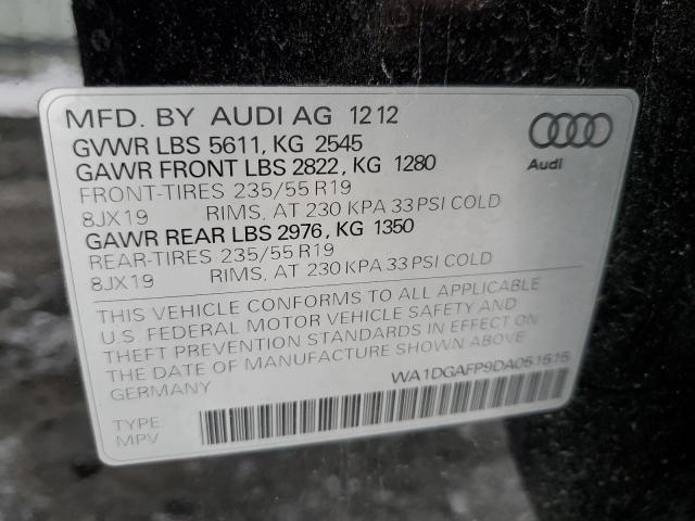 VIN WA1DGAFP9DA051515 2013 Audi Q5, Premium Plus no.13