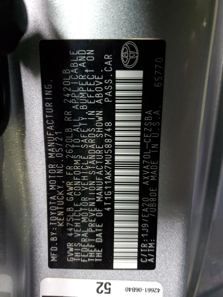 Фото: 4T1G11AK7MU588748 - 13