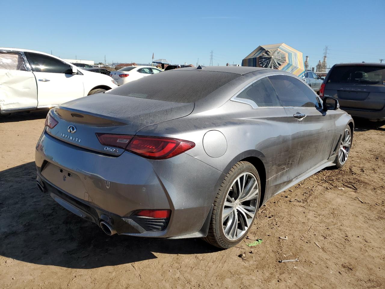 JN1FV7EK8KM360128 2019 Infiniti Q60 Red Sport 400
