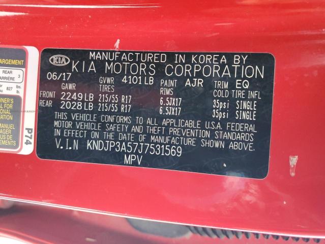 KNDJP3A57J7531569 | 2018 KIA SOUL +