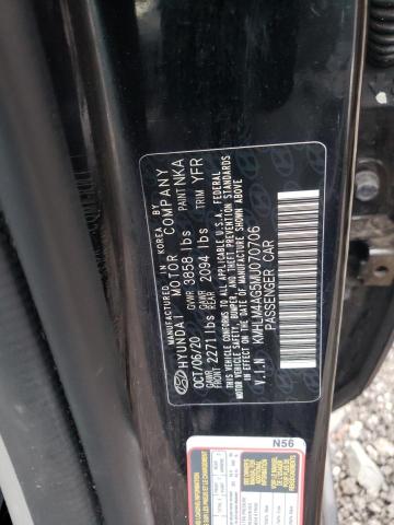 2021 HYUNDAI ELANTRA SE KMHLM4AG5MU070706