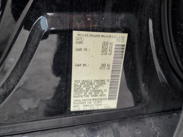 2015 NISSAN ALTIMA 2.5 1N4AL3AP2FN860900