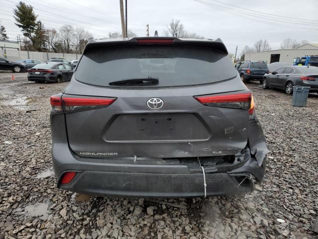 VIN 5TDGZRBH4NS190482 2022 Toyota Highlander, Xle no.6