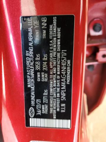 5NPLM4AG4NH057171 | 2022 HYUNDAI ELANTRA SE