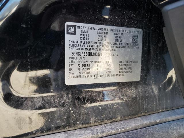 2017 CHEVROLET TRAX PREMI 3GNCJRSB0HL186321