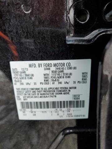 2FMDK3KC4EBA17678 | 2014 FORD EDGE LIMIT