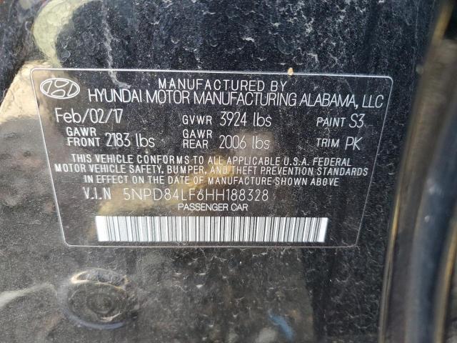 2017 HYUNDAI ELANTRA SE - 5NPD84LF6HH188328