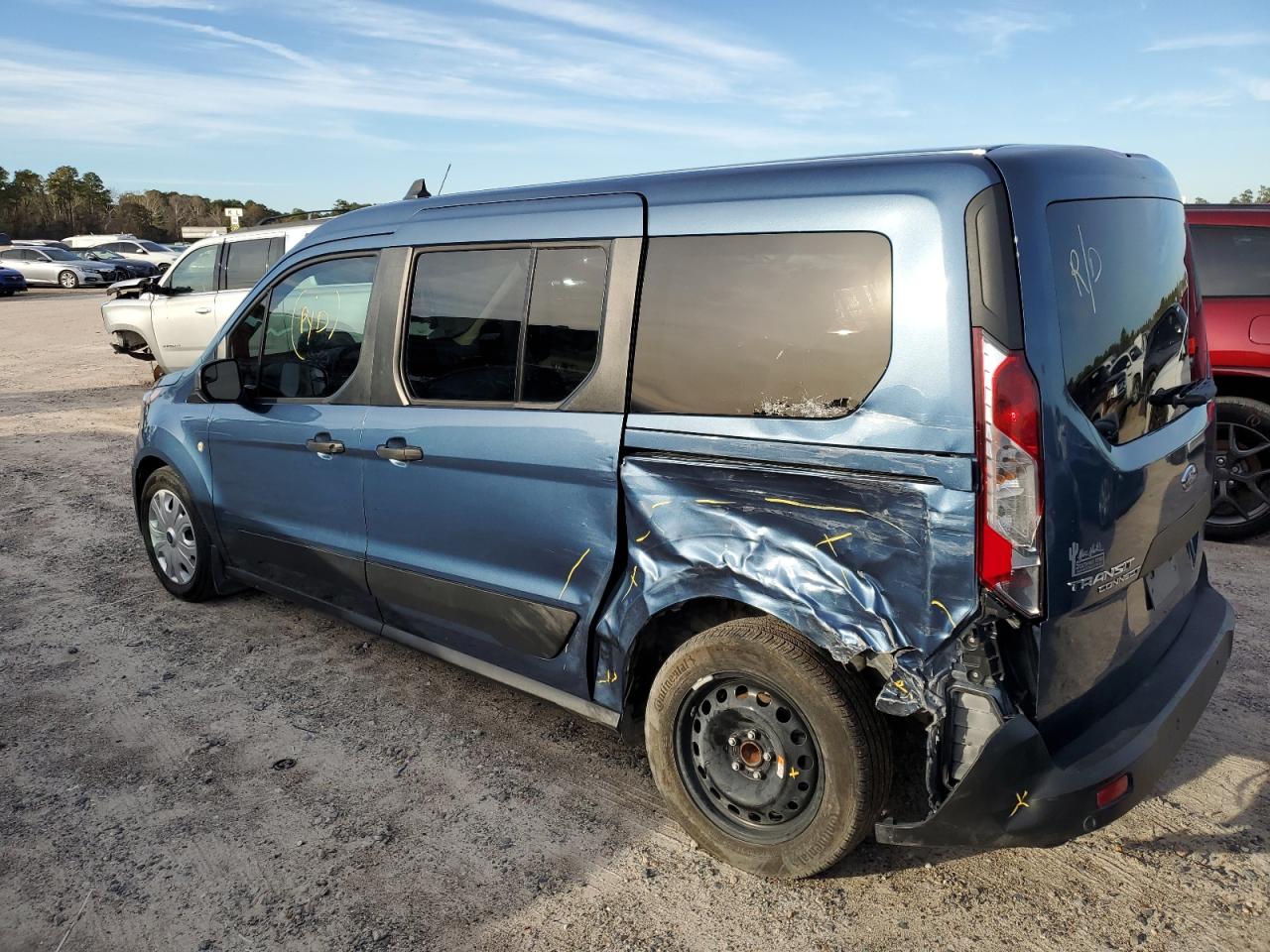 VIN: NM0GE9E27N1512707 2022 FORD TRANSIT