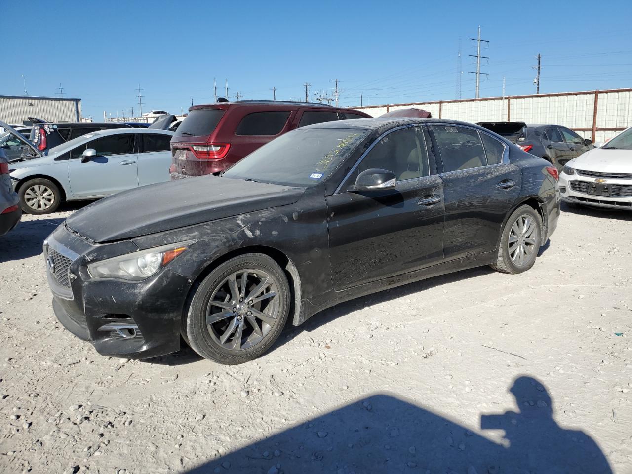 2014 Infiniti Q50 Base vin: JN1BV7AP8EM677203