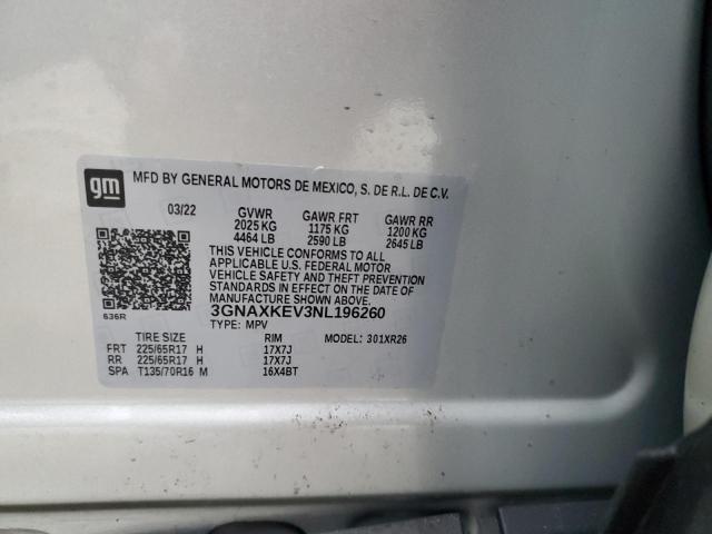 VIN 3KPA24AD7NE505653 2022 KIA Rio, S no.13