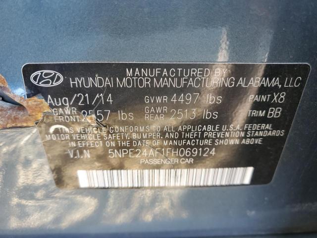 5NPE24AF1FH069124 | 2015 HYUNDAI SONATA SE