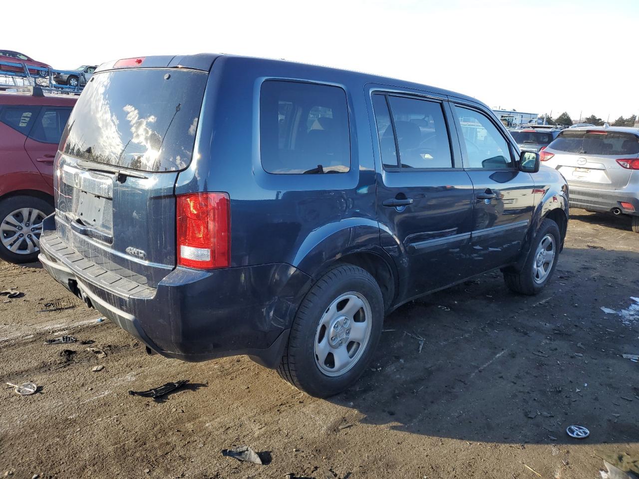 5FNYF4H27BB091366 2011 Honda Pilot Lx