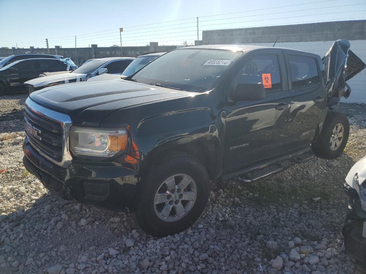 2017 GMC Canyon vin: 1GTG5BEA6H1228393