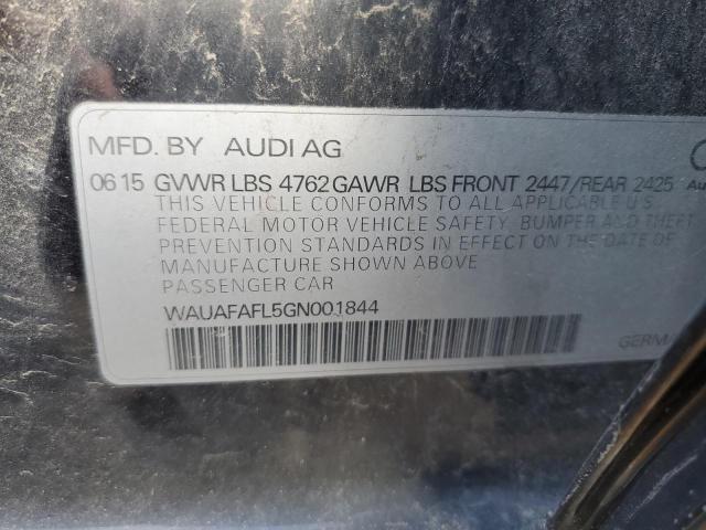 VIN WAUAFAFL5GN001844 2016 Audi A4, Premium S-Line no.12