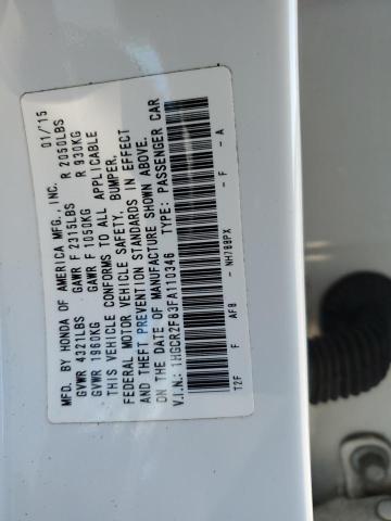 1HGCR2F83FA110346 | 2015 HONDA ACCORD EXL