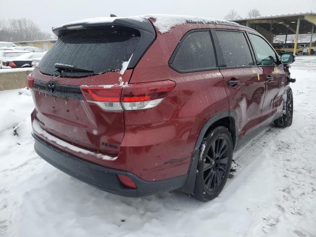 VIN 5TDJZRFH4KS983096 2019 Toyota Highlander, SE no.3