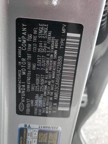 KM8J3CA46HU423888 | 2017 HYUNDAI TUCSON LIM