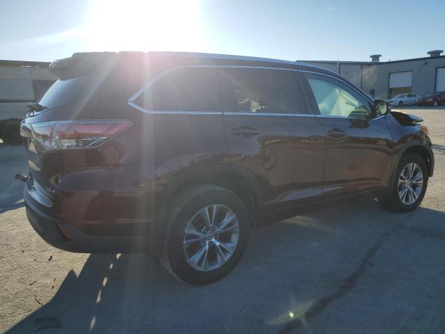 VIN 5TDJKRFH9ES070388 2014 Toyota Highlander, Xle no.3