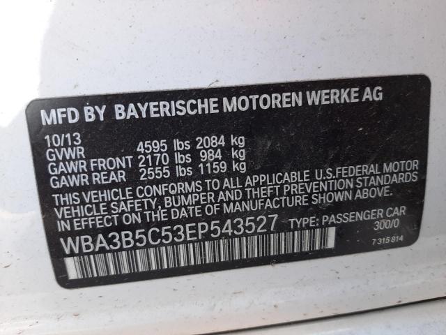 WBA3B5C53EP543527 | 2014 BMW 328 XI SUL