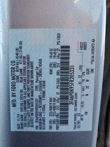 2015 FORD FUSION TIT - 3FA6P0K95FR205331