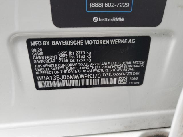 2021 BMW 530 XI - WBA13BJ06MWW96370