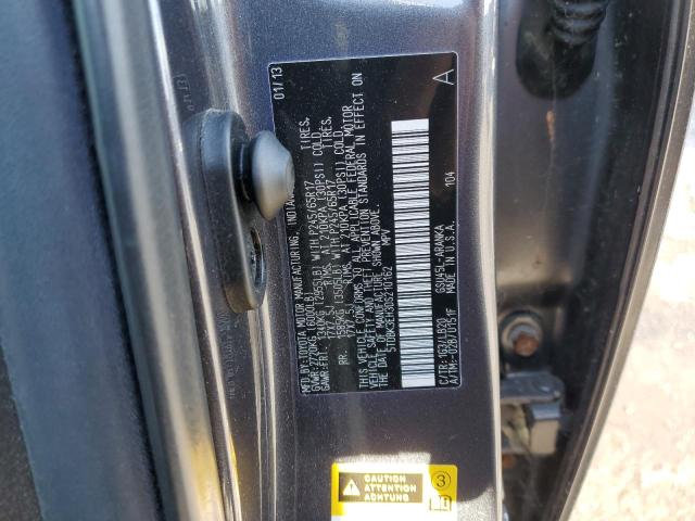 VIN 5TDBK3EH3DS210162 2013 Toyota Highlander, Base no.12