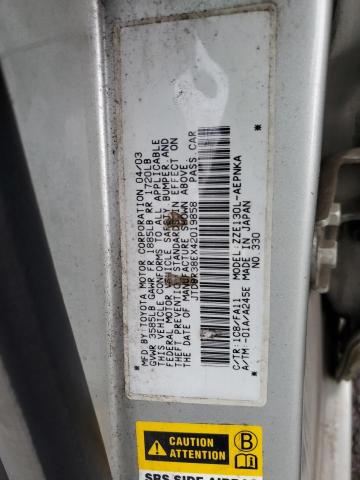 Image 12 of 2004 Toyota Corolla salvage vehicle - Lot #81413653 at Copart