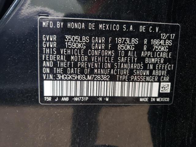 2018 HONDA FIT SPORT - 3HGGK5H69JM728382
