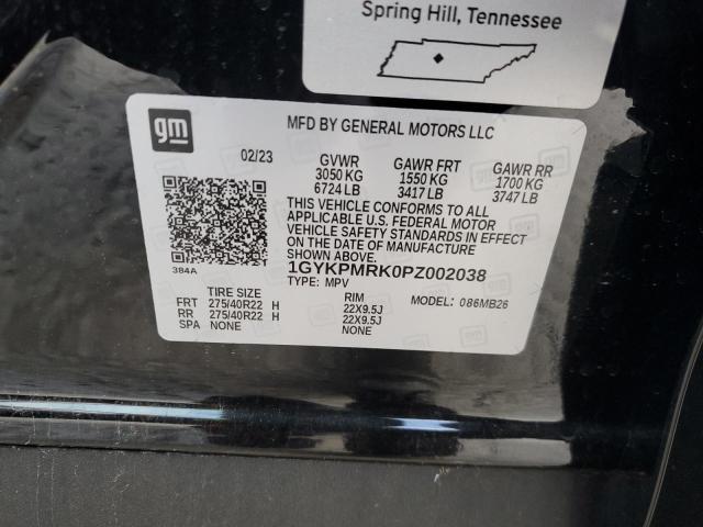 2023 CADILLAC LYRIQ LUXU 1GYKPMRK0PZ002038