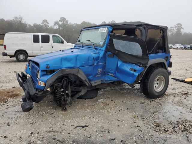 Lot #2380966965 2002 JEEP WRANGLER / salvage car