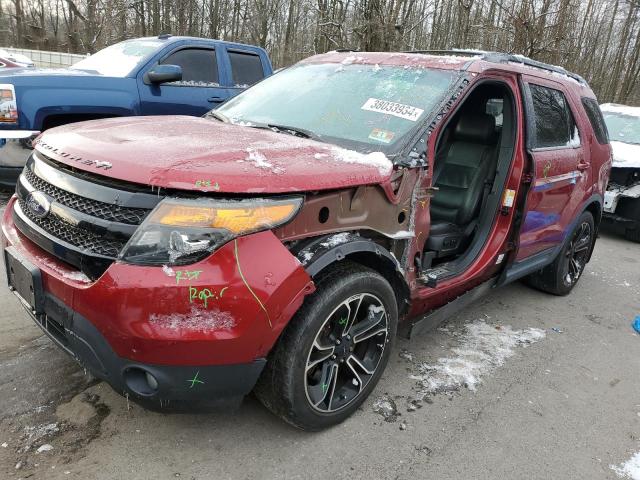 Lot #2540431563 2015 FORD EXPLORER S salvage car