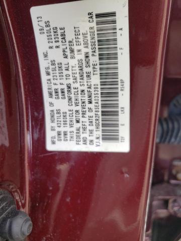 1HGCR2F85EA035390 | 2014 HONDA ACCORD EXL