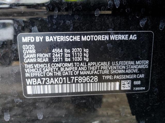 VIN WBA73AK01L7F89628 2020 BMW 2 Series, 228XI no.12