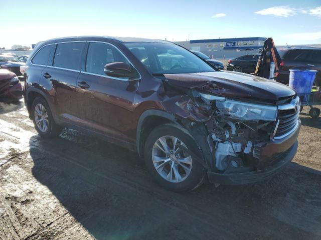 VIN 5TDJKRFH7FS132954 2015 Toyota Highlander, Xle no.4