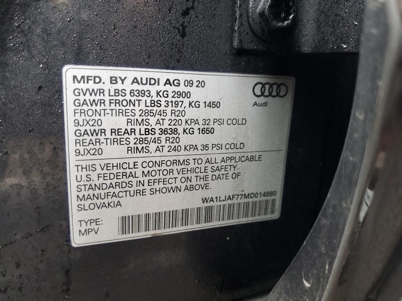 AUDI Q7 PREMIUM PLUS