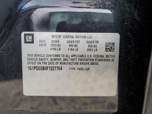 2015 CHEVROLET CRUZE LTZ - 1G1PG5SB0F7227784