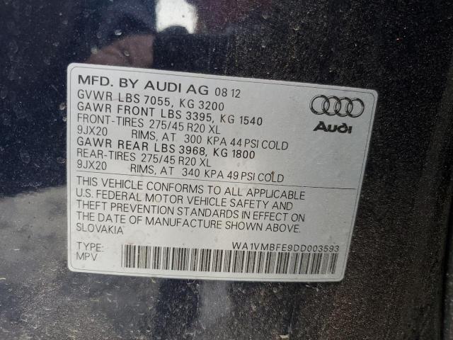 WA1VMBFE9DD003593 2013 AUDI Q7, photo no. 13