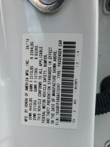 19UUB1F58GA015047 | 2016 ACURA TLX TECH