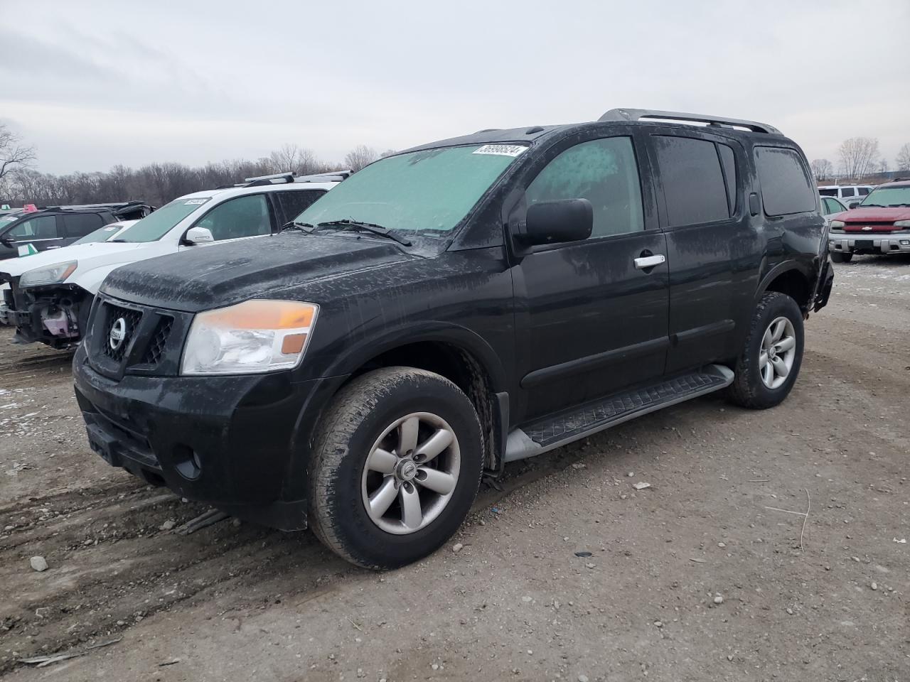 2015 Nissan Armada at IA Des Moines Copart lot 36998524