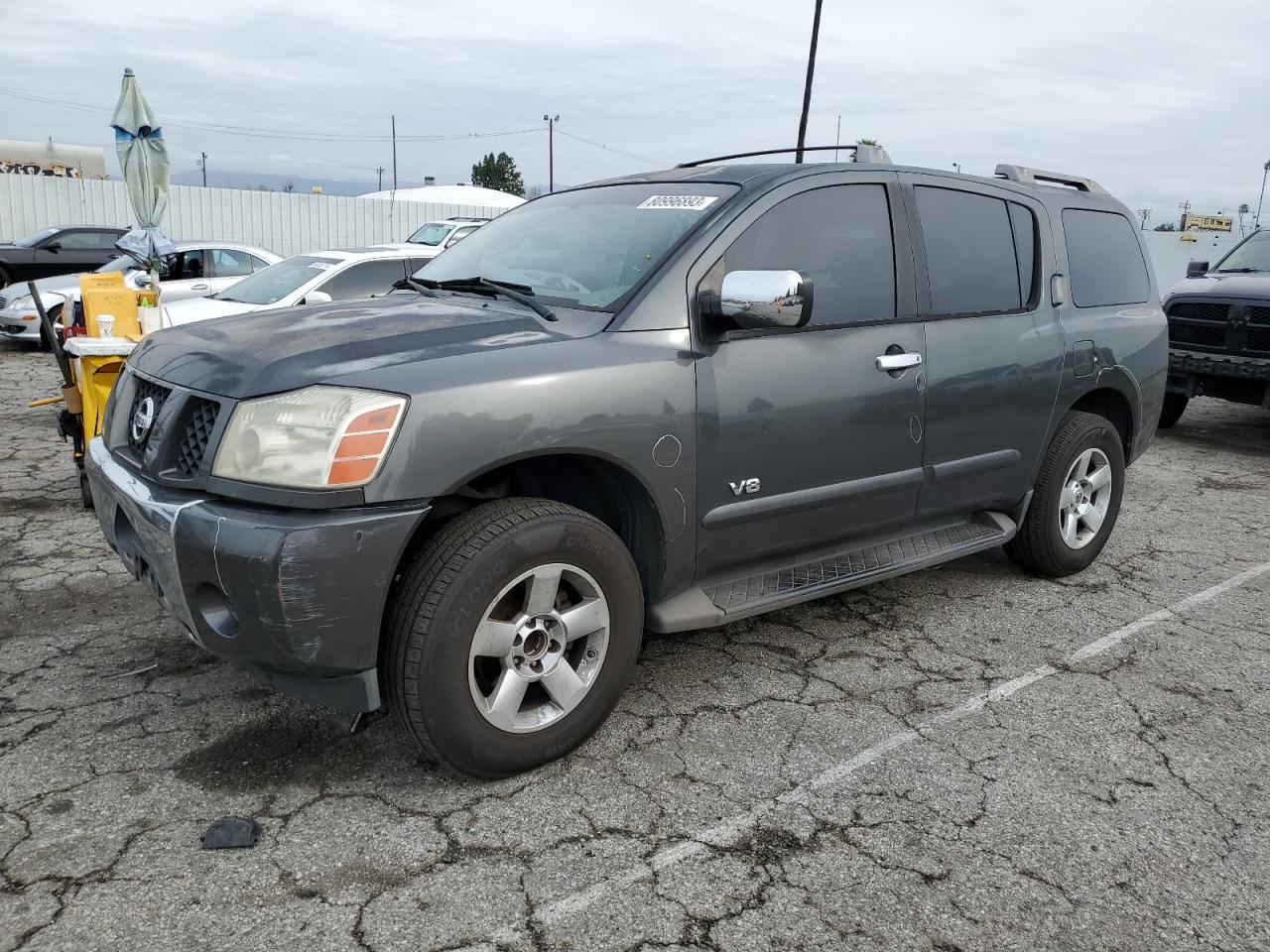 2006 Nissan Armada at CA Van Nuys Copart lot 80996893