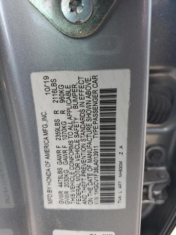 1HGCV1F38LA013911 | 2020 HONDA ACCORD SPO