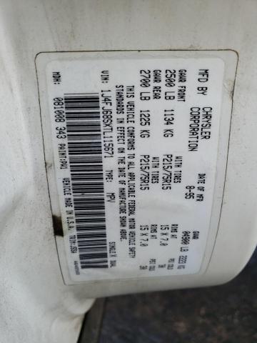 Image 13 of 1996 Jeep Grand Cherokee salvage vehicle - Lot #37734294 at Copart