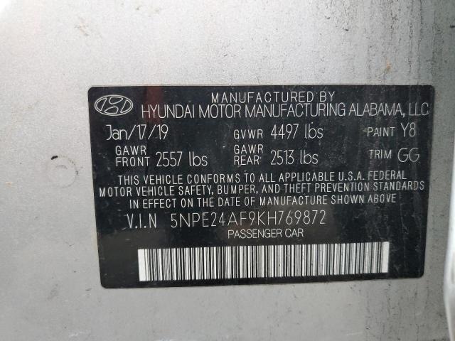 2019 HYUNDAI SONATA SE - 5NPE24AF9KH769872