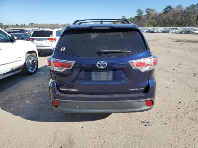 VIN 5TDDKRFH3FS072569 2015 Toyota Highlander, Limited no.6