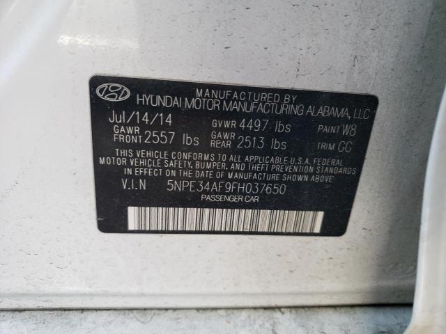 5NPE34AF9FH037650 | 2015 HYUNDAI SONATA SPO